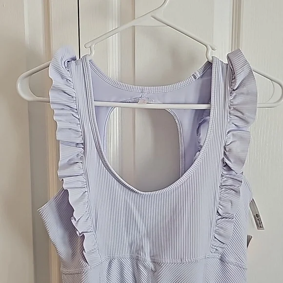 🎉HP NWT Free People Movement Ruffle Me Up One-piece Shortie - Size  L - Picture 15 of 17